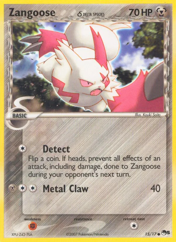 Zangoose δ - POP Series 5 #15