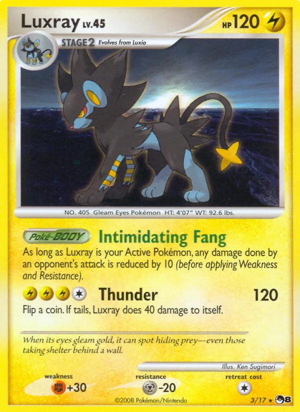 Luxray - POP Series 8 #3