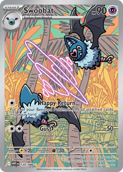 Swoobat - White Flare 120 Pokemon TCG Card