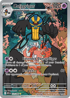 Cofagrigus - White Flare 123 Pokemon TCG Card