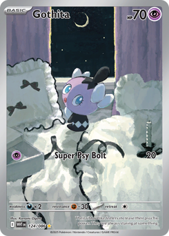 Gothita - White Flare 124 Pokemon TCG Card