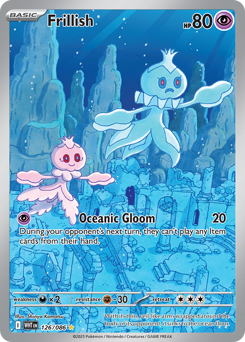 Frillish - White Flare 126 Pokemon TCG Card