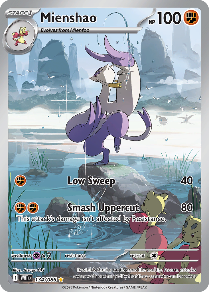 Mienshao - White Flare #134