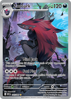Zoroark - White Flare 143 Pokemon TCG Card
