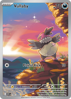 Vullaby - White Flare 144 Pokemon TCG Card