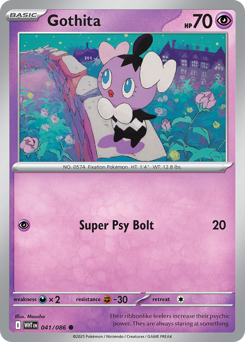 Gothita - White Flare 41 Pokemon TCG Card