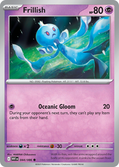Frillish - White Flare 44 Pokemon TCG Card
