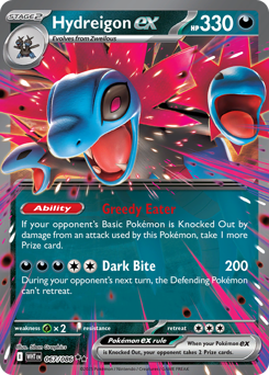 Hydreigon ex - White Flare 67 Pokemon TCG Card
