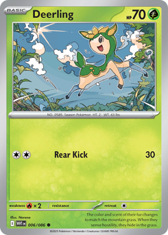 Deerling - White Flare 6 Pokemon TCG Card