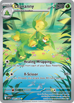 Leavanny - White Flare 89 Pokemon TCG Card