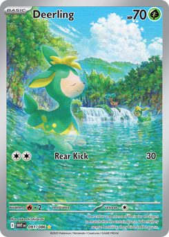 Deerling - White Flare 91 Pokemon TCG Card