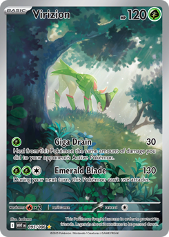 Virizion - White Flare 95 Pokemon TCG Card