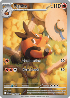 Pignite - White Flare 97 Pokemon TCG Card
