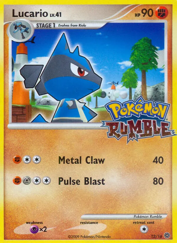 Lucario - Pokémon Rumble #12