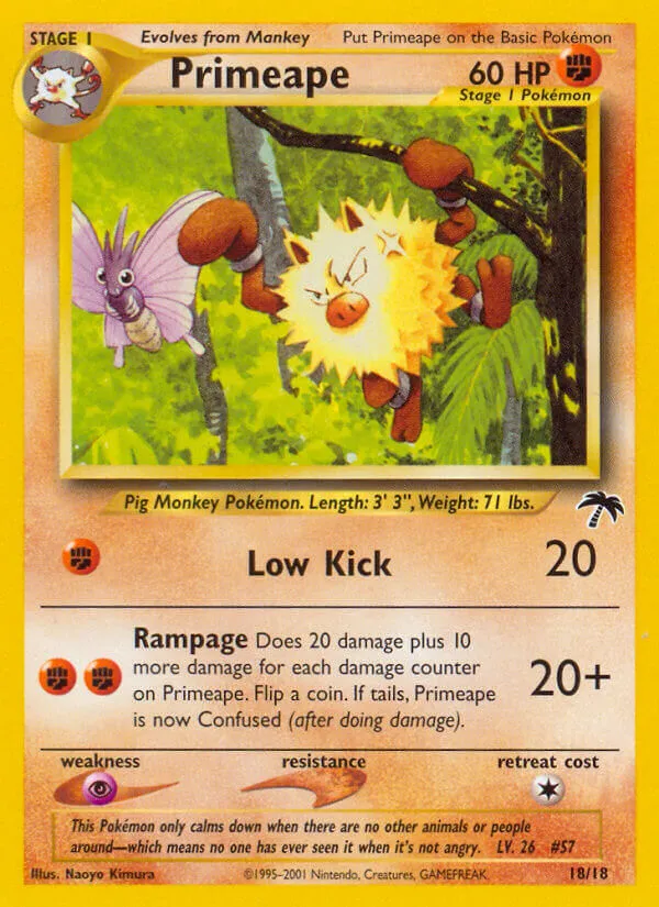 Primeape - Southern Islands #18