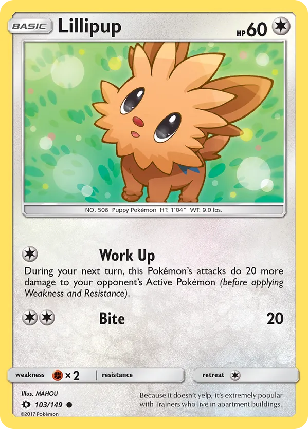 Lillipup - Sun & Moon #103