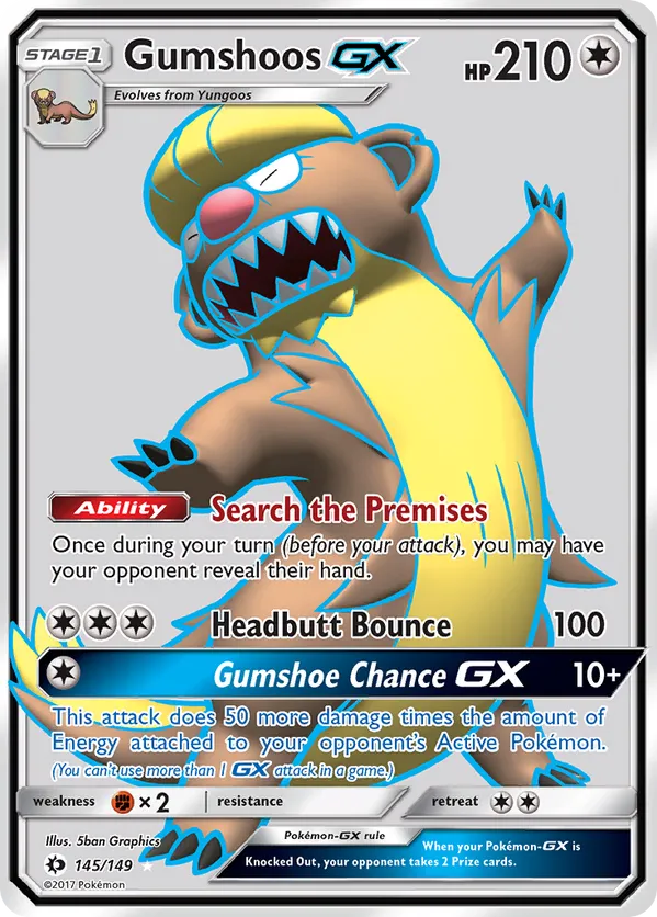 Gumshoos-GX - Sun & Moon #145