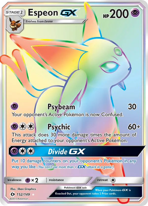 Espeon-GX - Sun & Moon #152