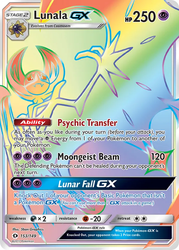 Lunala-GX - Sun & Moon #153