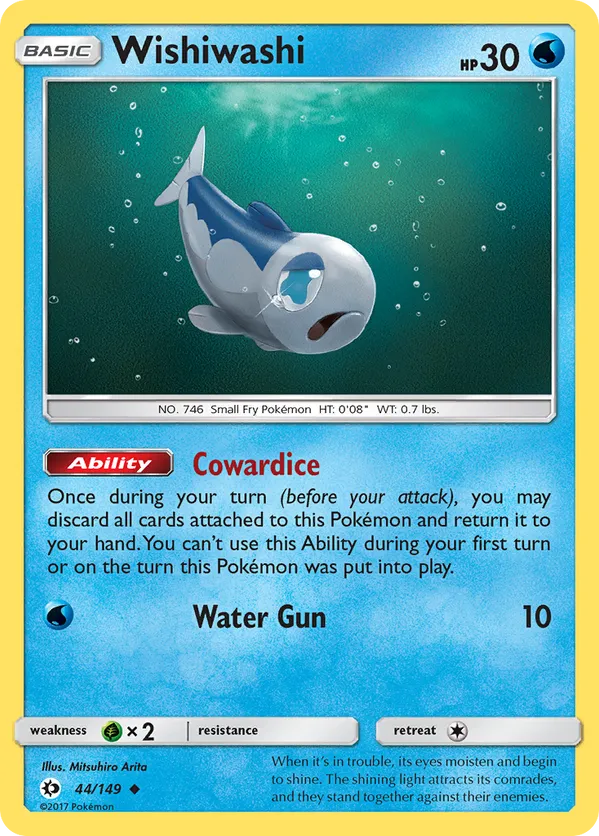 Wishiwashi - Sun & Moon #44