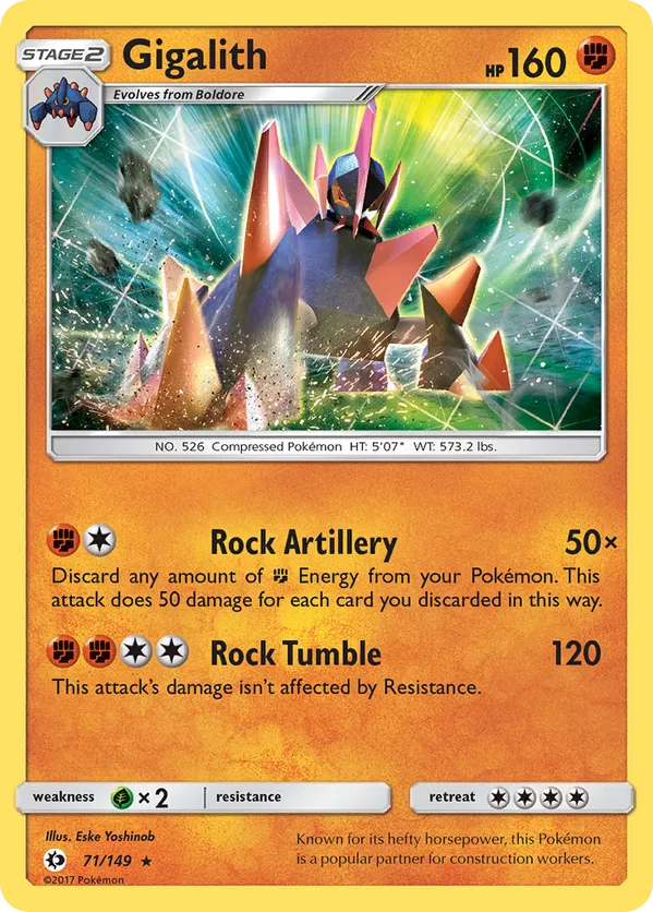 Gigalith - Sun & Moon #71