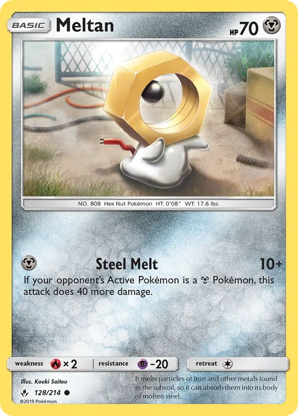 Meltan - Unbroken Bonds #128