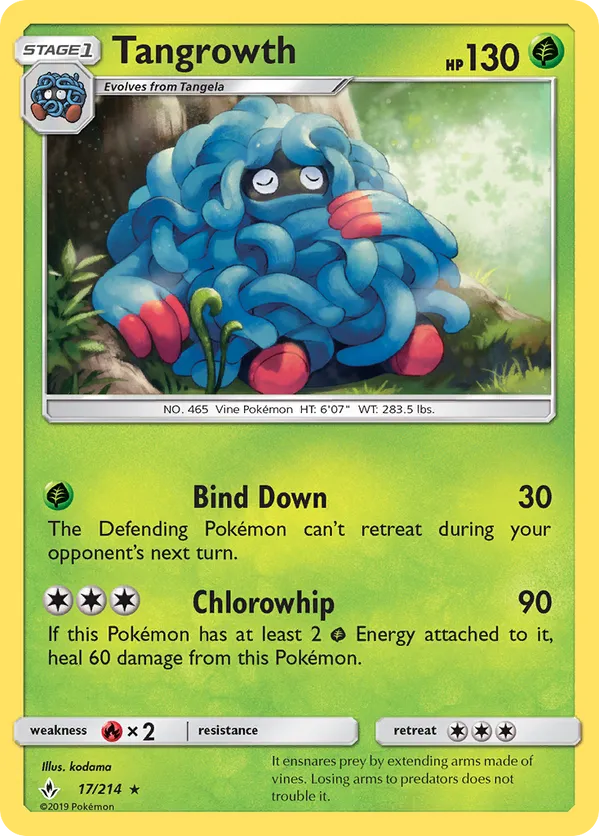Tangrowth - Unbroken Bonds #17