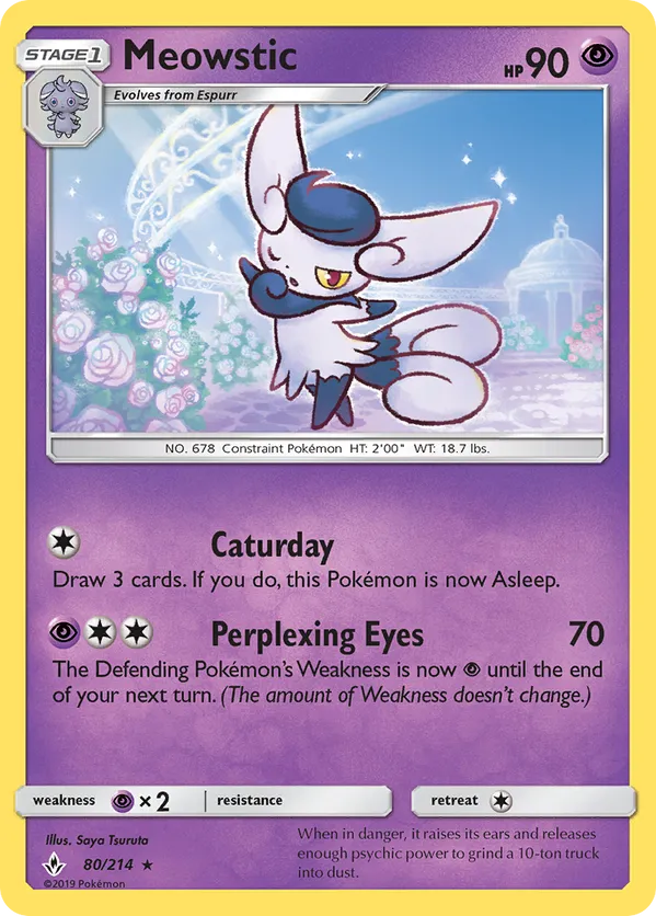Meowstic - Unbroken Bonds #80