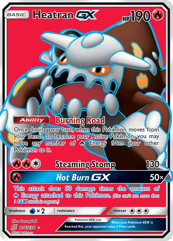 Heatran-GX - Unified Minds #216