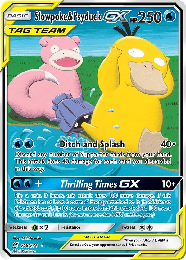 Slowpoke & Psyduck-GX - Unified Minds #218