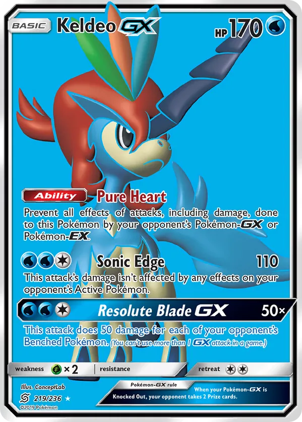 Keldeo-GX - Unified Minds #219