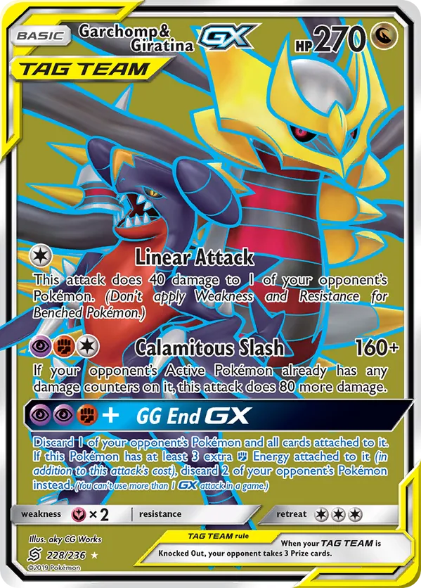 Garchomp & Giratina-GX - Unified Minds #228