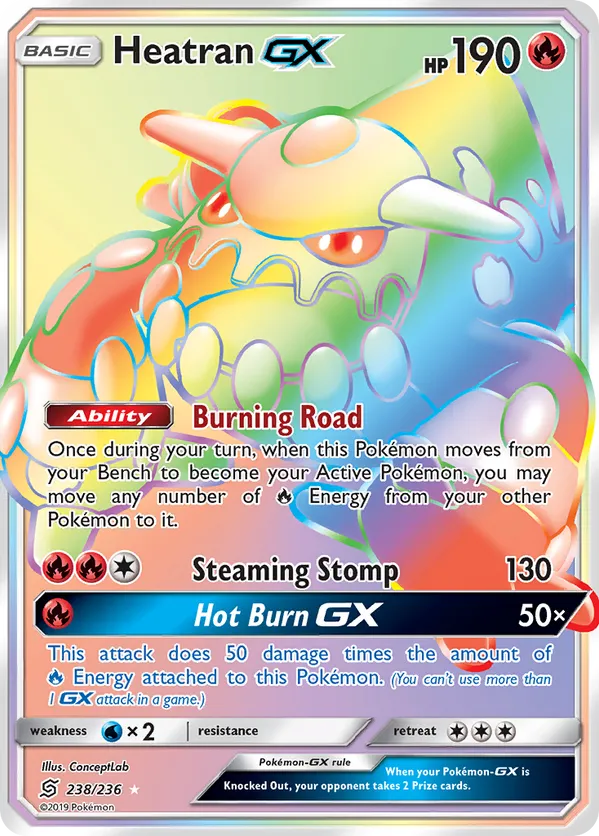 Heatran-GX - Unified Minds #238