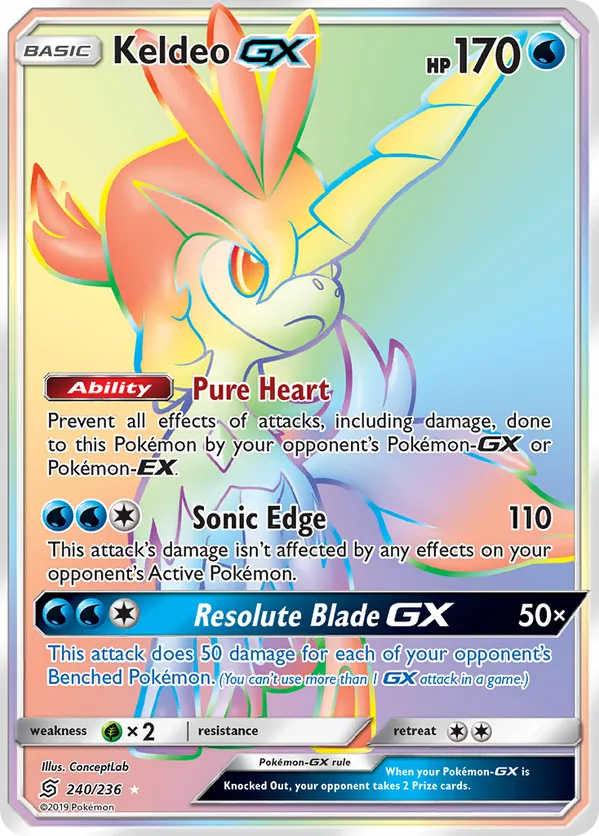 Keldeo-GX - Unified Minds #240