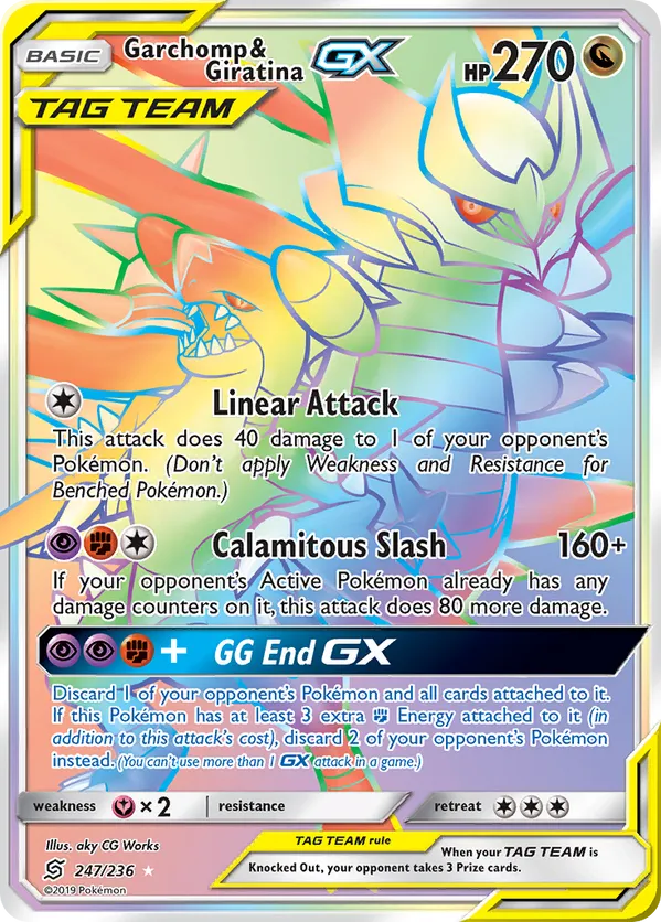 Garchomp & Giratina-GX - Unified Minds #247