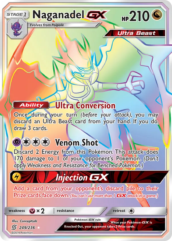 Naganadel-GX - Unified Minds #249