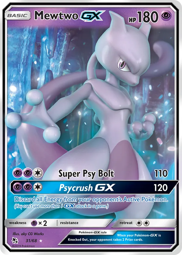 Mewtwo-GX - Hidden Fates #31