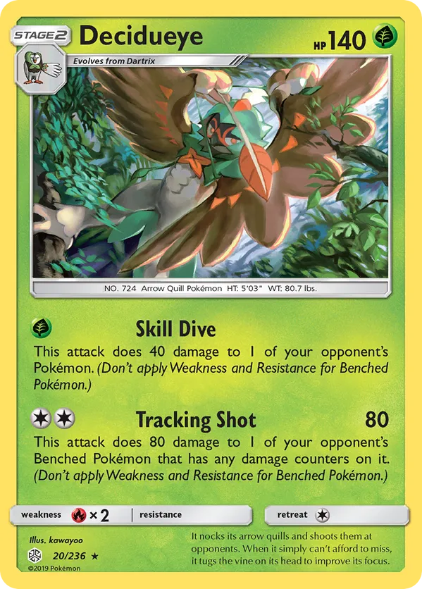 Decidueye - Cosmic Eclipse #20