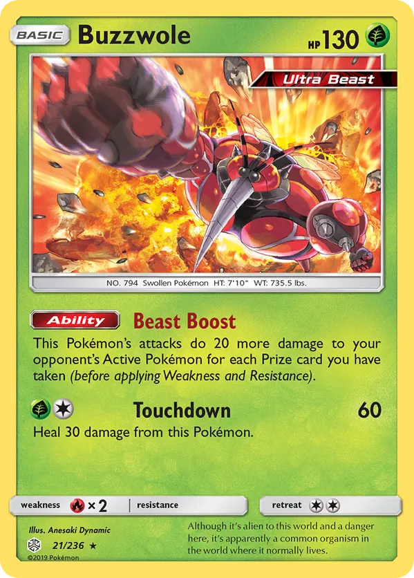 Buzzwole - Cosmic Eclipse #21