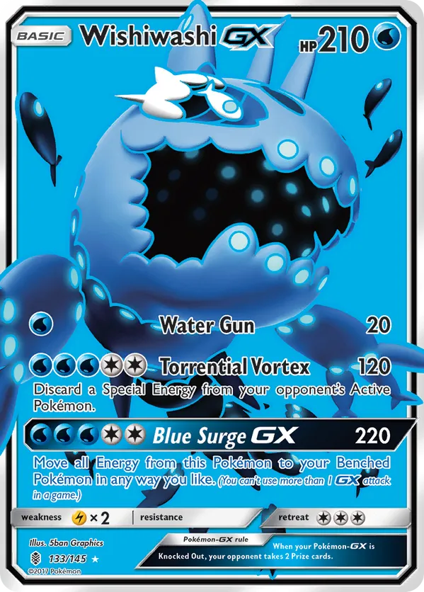 Wishiwashi-GX - Guardians Rising #133