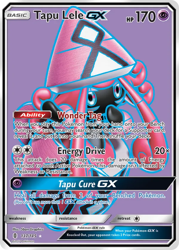 Tapu Lele-GX - Guardians Rising #137
