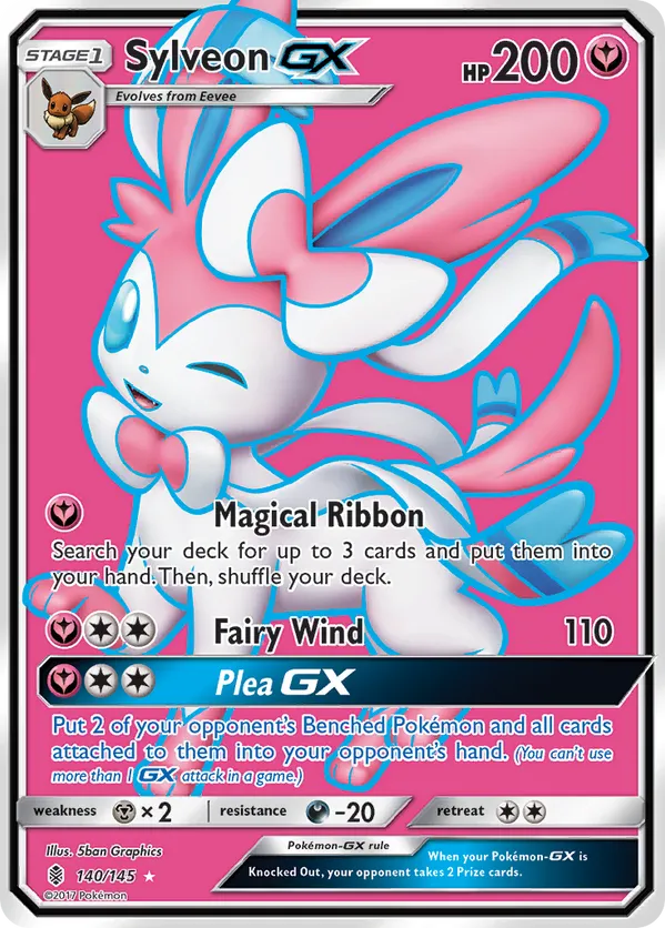 Sylveon-GX - Guardians Rising #140