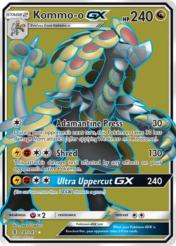 Kommo-o-GX - Guardians Rising #141