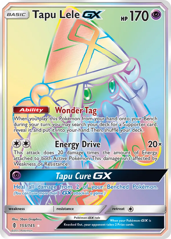 Tapu Lele-GX - Guardians Rising #155