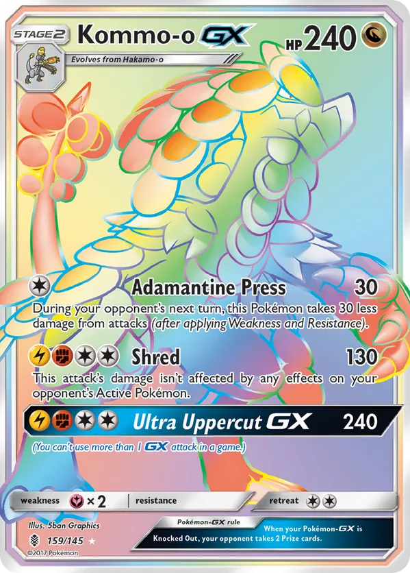 Kommo-o-GX - Guardians Rising #159