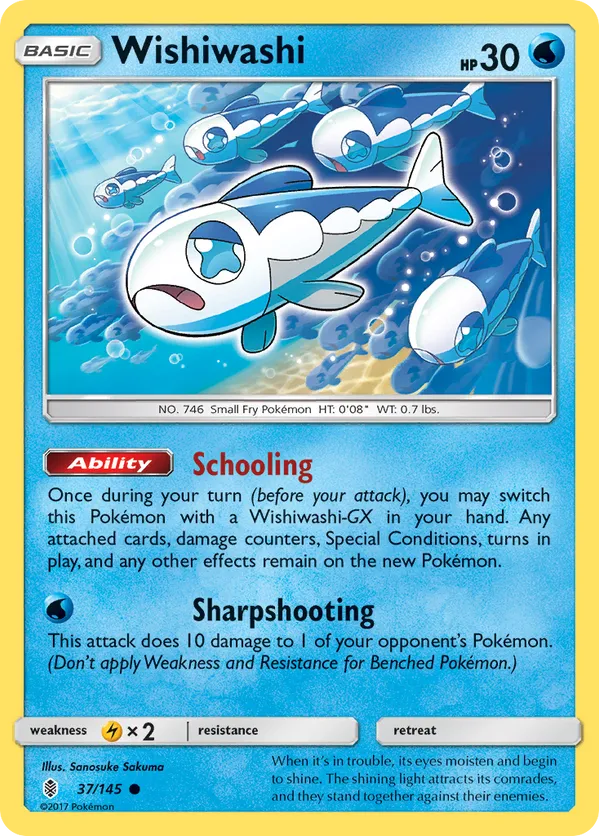Wishiwashi - Guardians Rising #37
