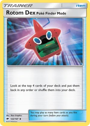 Rotom Dex Poké Finder Mode