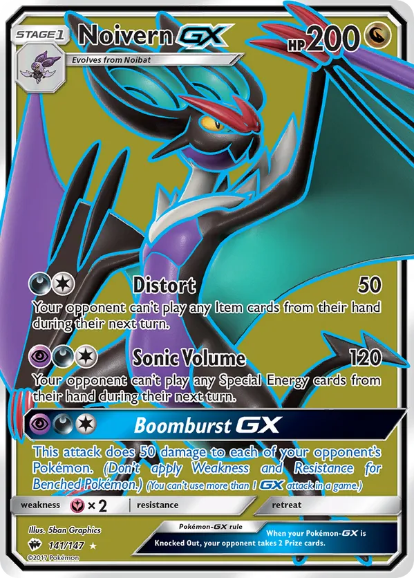 Noivern-GX - Burning Shadows #141