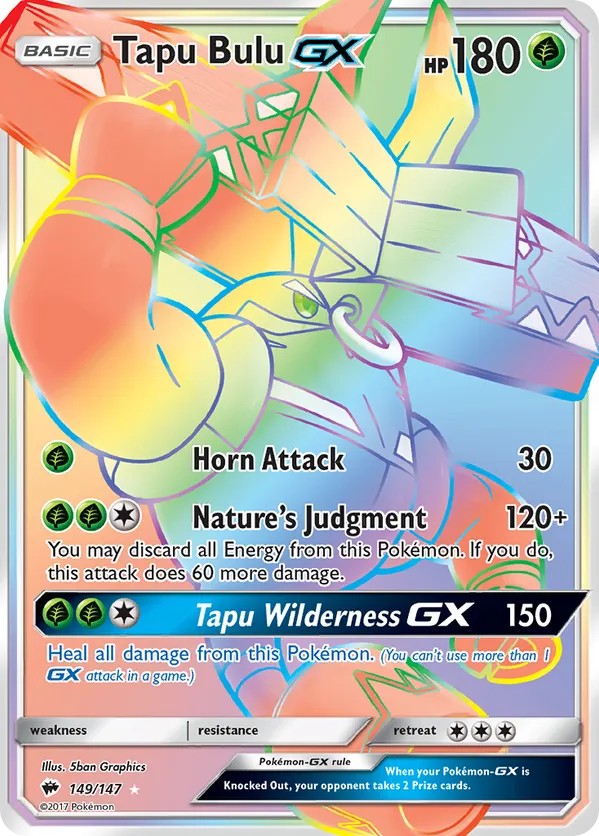 Tapu Bulu-GX - Burning Shadows #149