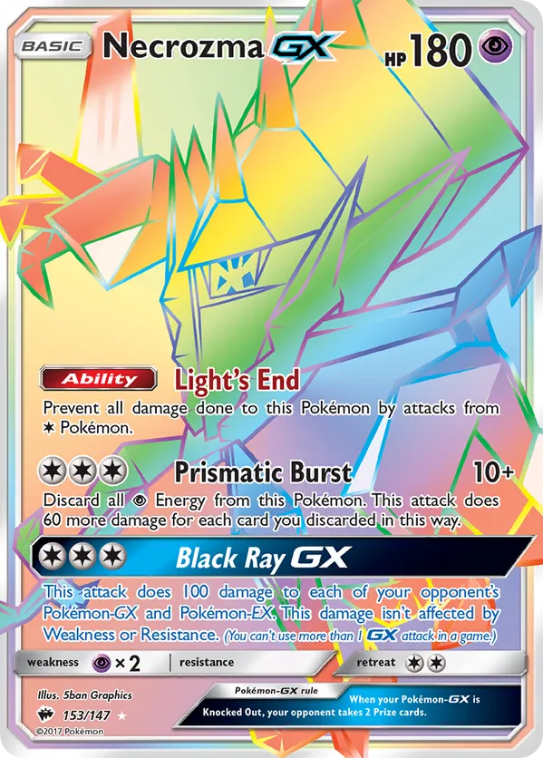 Necrozma-GX - Burning Shadows #153